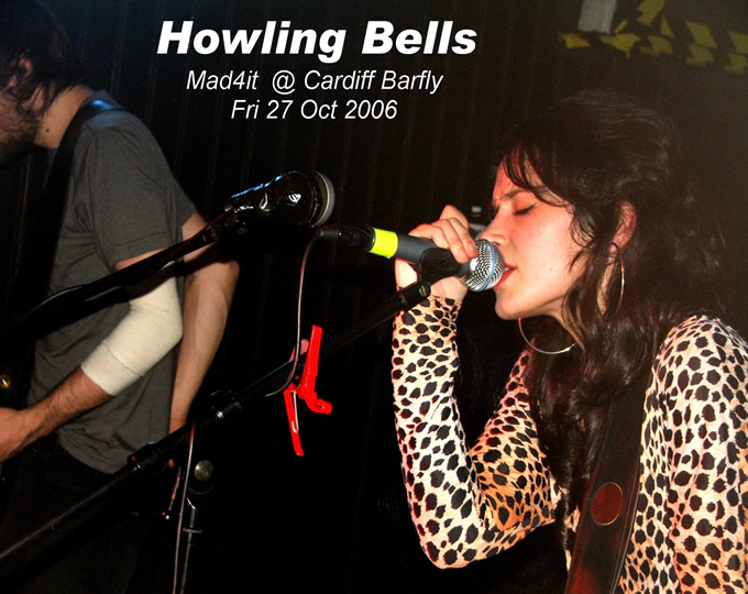 Howling Bells on-line here