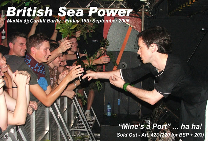 Click here for British Sea Power @ myspace